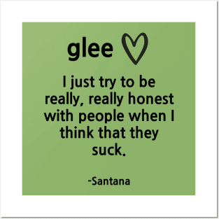 Glee/Santana/People suck Posters and Art